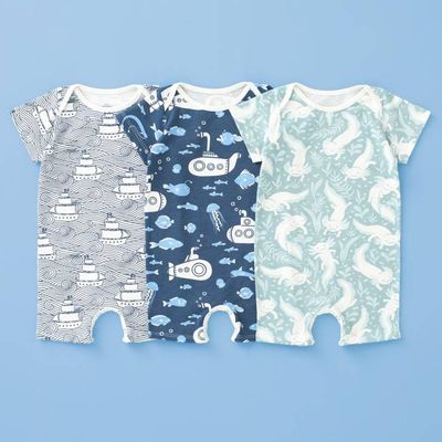Nautical Summer Romper Bundle