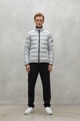 LIGHT GREY BERET JACKET