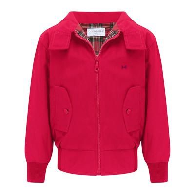 Kids red bomber jacket online