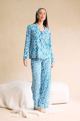 Long Sleeve Button Down Pajama Set