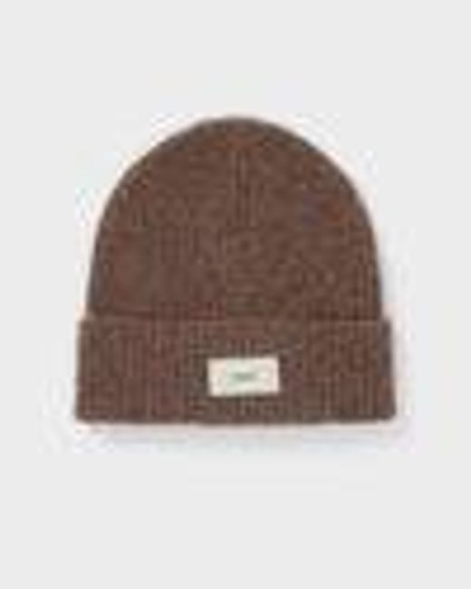 Label Beanie | Men's Nutmeg Heather Hat | Vuori
