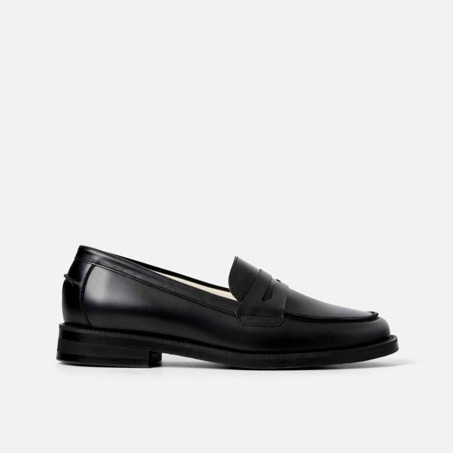 Wilde Black Penny Loafer - Women's