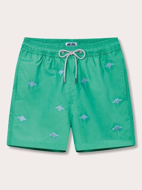 Men's Manta Migration Embroidered Staniel Swim Shorts