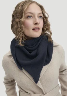 BESSERES RECYCLING Dreieckstuch aus reinem Kaschmir