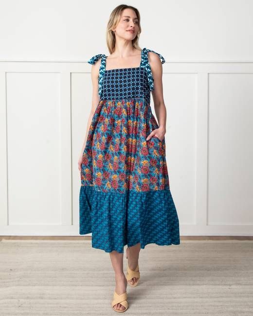 Leaps & Bounds - Way Around Dress - Touch the Sky