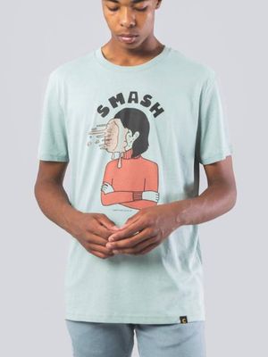 UNISEX SMASH ALOE ORGANIC COTTON T-SHIRT
