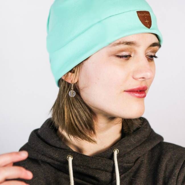 Nachhaltige Beanie Basel mint - kaufen
