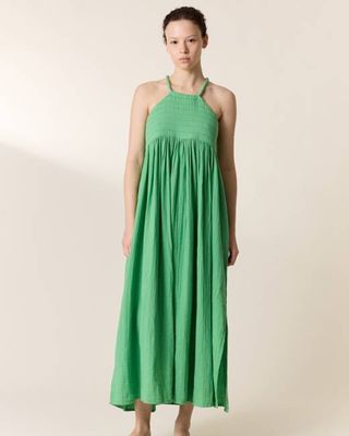 Leon & Harper Romee Grünes Kleid