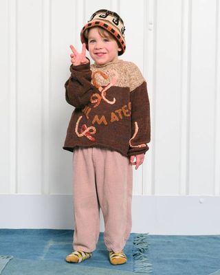 [Preorder] Kids Twinsun Knit Rollneck - Soil Mates