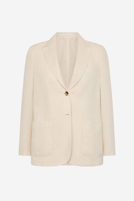 WHITE HEMP HOJA BLAZER