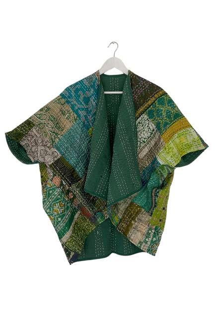 NEW! Vintage Patchwork Stories PETITE SIZE Kimono No.94