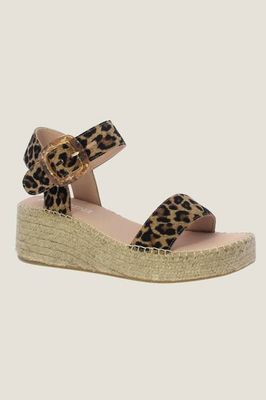 Rhodes Sandalen | Leopardenmuster