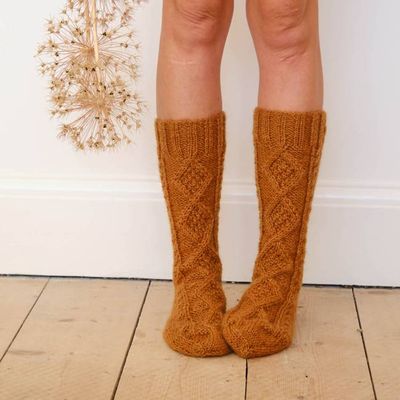 Kari Hand Knitted Wool Socks