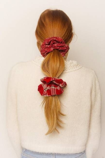 The Scrunchie | Ribbon Rose