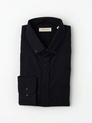 Flannel Shirt Populus Black