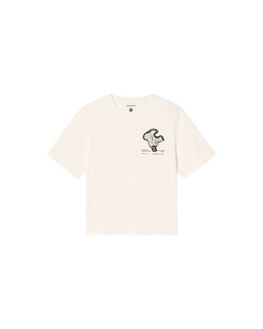 White funghi Lucia t-shirt