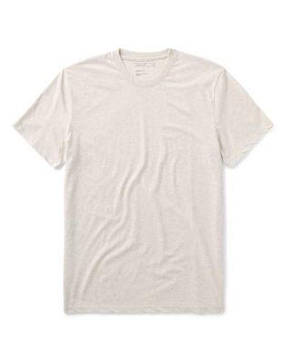 The Cotton Hemp Tee in Heather Oat