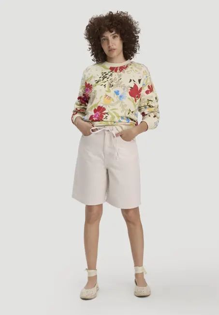 UNDYED jeans Bermuda shorts made from organic cotton and TENCEL™ Lyocell