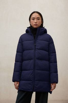 MARANGU COAT IN NAVY BLUE