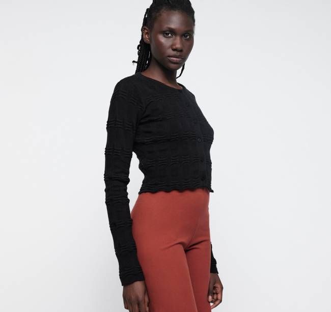 Soft Knit Textured Cardigan