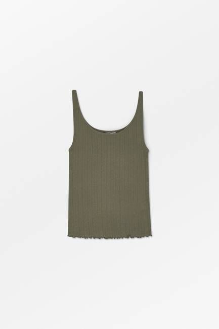 Edie low back top - Olive