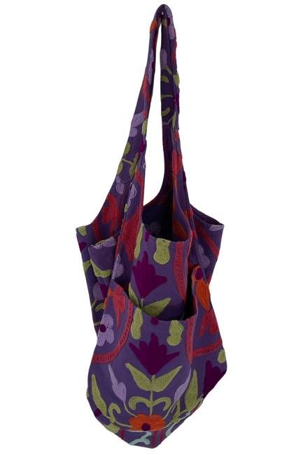 NEW! Zero Waste Suzani Tote Bag No.12