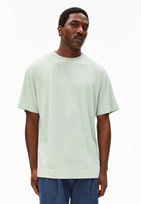 MAARKOS LINEN BLEND T-SHIRT | foam