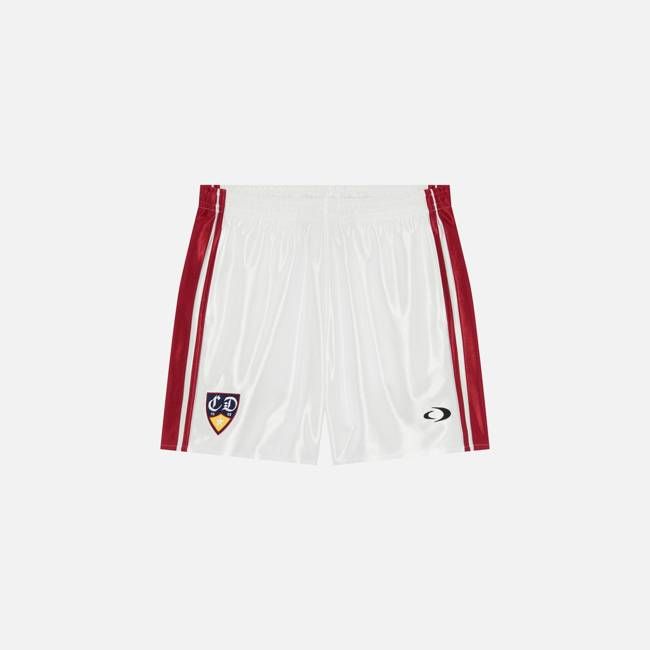 CB Angelo White + Red Shorts