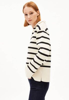 FREJIAAS STRIPES| oatmilk-black