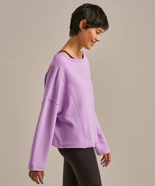 After Class Scoop Neck Sweat Top