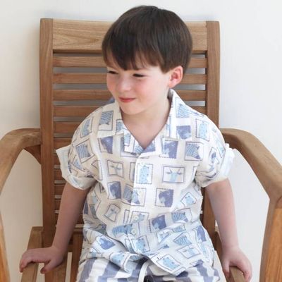 Easy Summer Shirt - Portraits On White