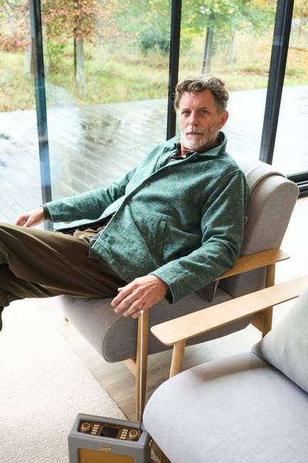 Heavy Recycled Flannel Green Bomber Jacket