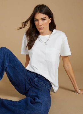 Baukjen Essentials Regeneratives T-Shirt aus Baumwolle, perfekt