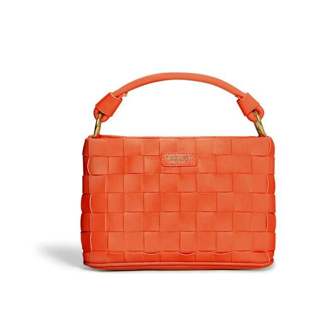 Bella Orange Vegan Mini Crossbody Bag (Pre-Order For March 2025)