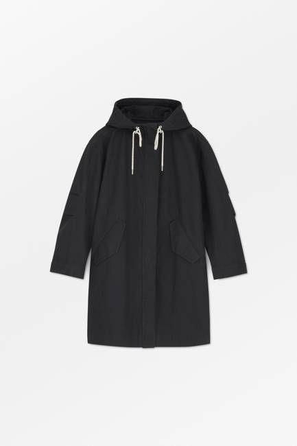 Village parka coat - Black