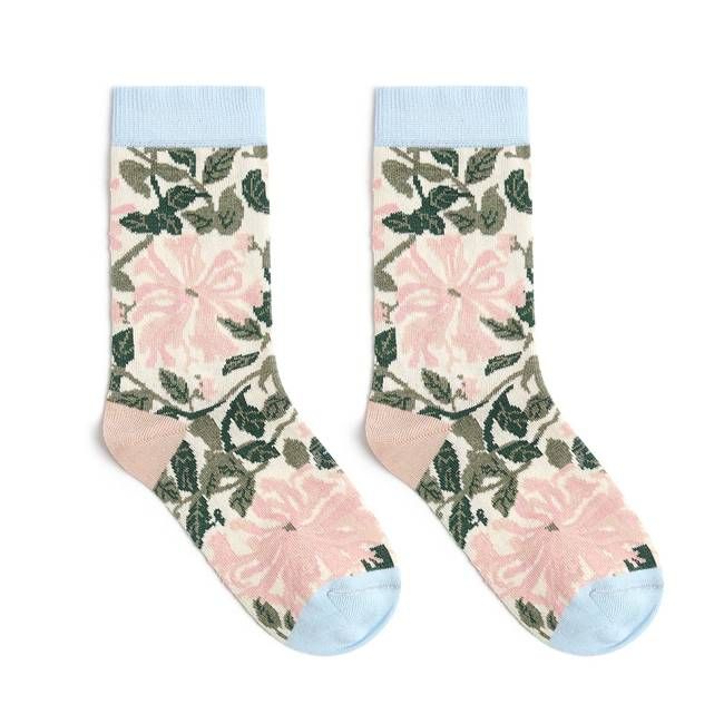 William Morris Girls Socks - Honeysuckle - Special Edition