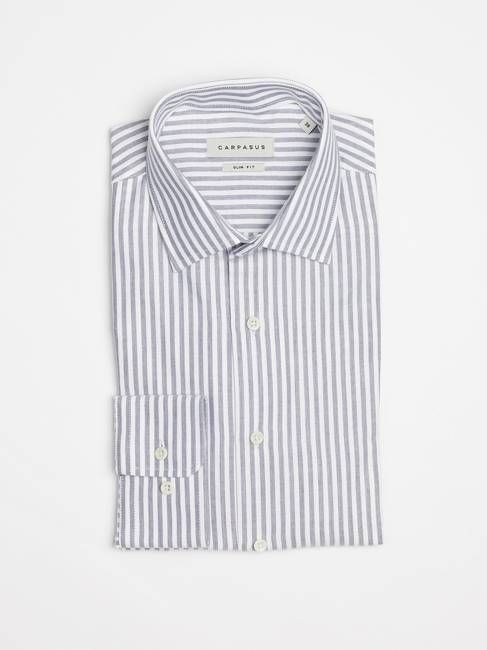 Dress Shirt Braga Stripes Blue
