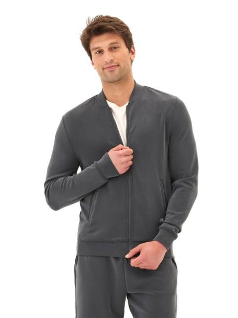 Bartow Sueded Modal Zip Jacket