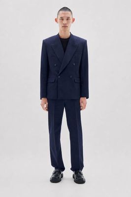 Boxy Linen Blazer