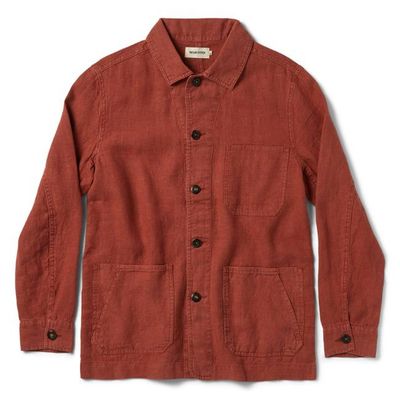 The Ojai Jacket in Rust Hemp