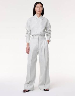 Pleated Trouser | Silt Green