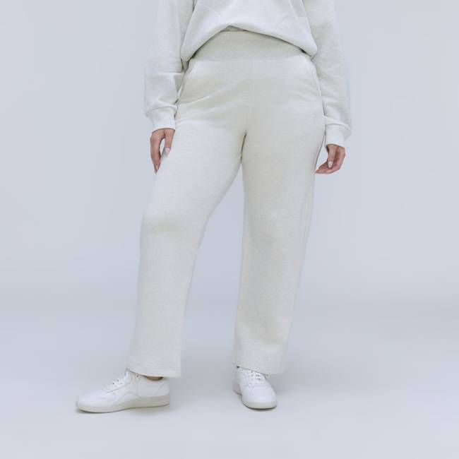 The Track High-Waist Pant | Light Heather Grey