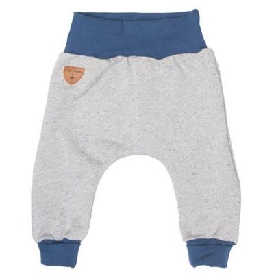 Mitwachsende Sweat-Krabbelhose grau meliert - kaufen