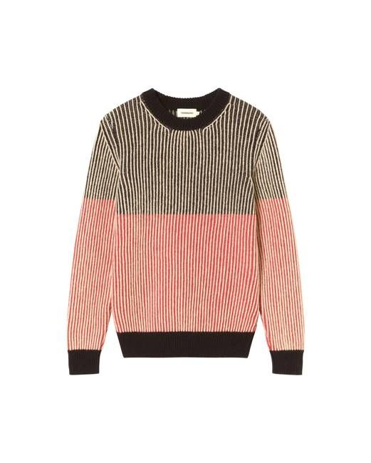 Red wool Guiu sweater