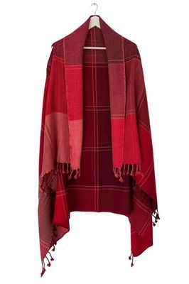 NEW! PLAID Wool Cape Passion