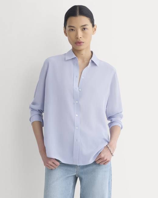 The Must-Have Shirt in Washable Silk | Aleutian