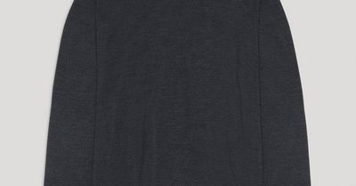 Charcoal Melange Merino Roll Neck | Archive | Asket