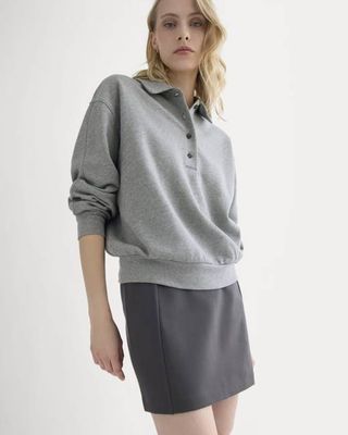 Ponte Mini Skirt | Graphite