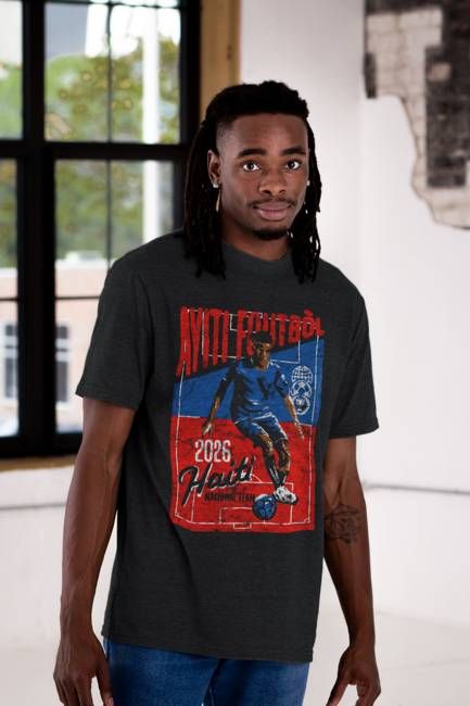Haiti National Futbol Tee