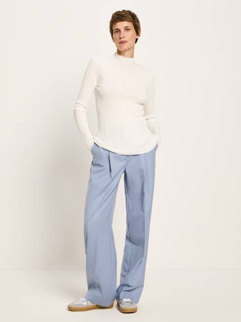 Rippenpullover (GOTS)